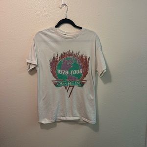 van halen graphic tee